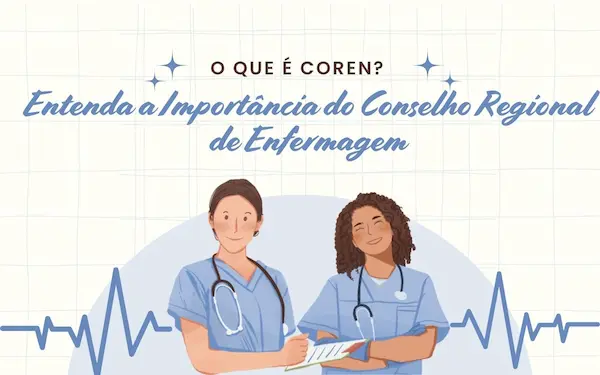O Que é COREN? Descubra o Significado e a Importância do Conselho Regional de Enfermagem 27 Blue Simple Cute Illustrative International Nurses Day Instagram Post