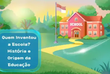 A Surpreendente Jornada da Educação: Como Nasceu a Ideia de Escola que Conhecemos Hoje 22 Blue White and Green Fun School Ilustrated Presentation