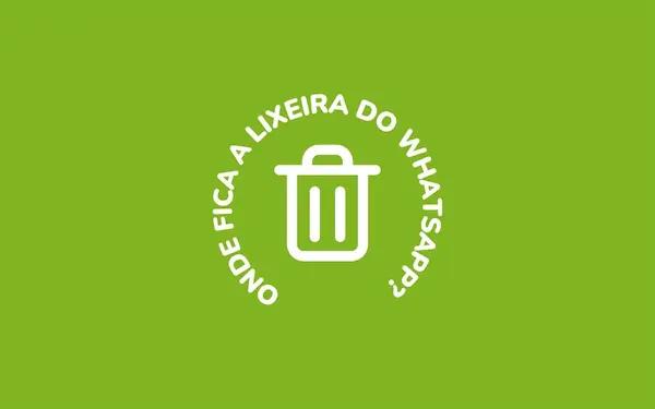 Onde Fica a Lixeira do WhatsApp? Descubra Como Recuperar Suas Mensagens Apagadas 36 Green Simple Waste Disposal Logo