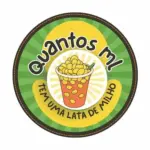 Green Yellow Circle Cheesy Sweet Corn Logo 1