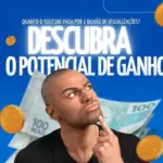 Instagram post saiba com ganhar dinheiro na internet minimalista verde e amarelo